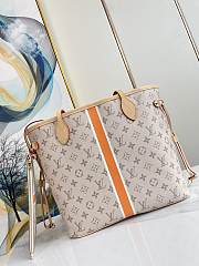 Louis Vuitton LV Neverfull MM Beige Yellow 31x28x14cm - 4