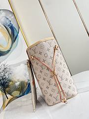 Louis Vuitton LV Neverfull MM Beige Yellow 31x28x14cm - 3