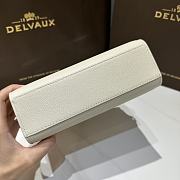 Delvaux White Crush Bag 19x7x15cm - 4