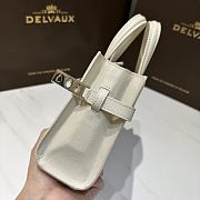 Delvaux White Crush Bag 19x7x15cm - 3