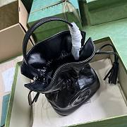 Gucci Blondie Mini Bucket Bag Black 15x19x8cm - 6