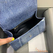 Balenciaga Hourglass Denim 23x10x14cm - 2