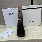 Celine Ava Triomphe Soft Bag Tan 23x13.5x6cm - 6