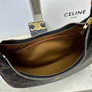 Celine Ava Triomphe Soft Bag Tan 23x13.5x6cm - 3