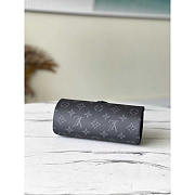 Louis Vuitton LV 3 Watch Case Monogram Canvas Black 20×9×9.5cm - 3