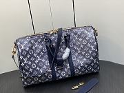 Louis Vuitton LV Keepall Bandoulière 45 Blue 45 x 27 x 20 cm - 4