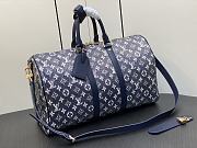 Louis Vuitton LV Keepall Bandoulière 45 Blue 45 x 27 x 20 cm - 3