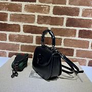 Gucci Bamboo Mini Black 17x12x7cm - 5