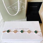 Van Cleef Arpels VCA Bracelet Green Gold - 3