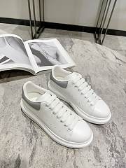 Alexander McQueen Grey White Sneakers - 1