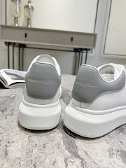 Alexander McQueen Grey White Sneakers - 5