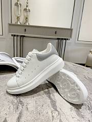 Alexander McQueen Grey White Sneakers - 4