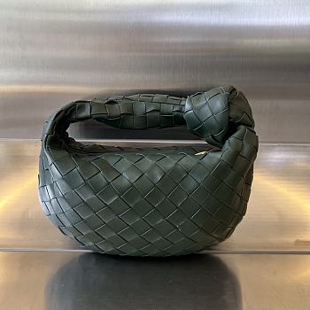 Bottega Veneta Mini Jodie Tote Green 23x28x8cm