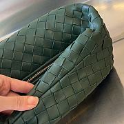 Bottega Veneta Teen Jodie Tote Green 36x21x13cm - 2