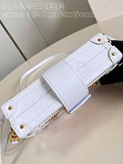 Louis Vuitton LV Petite Malle H27 White 20 x 12.5 x 6 cm - 6