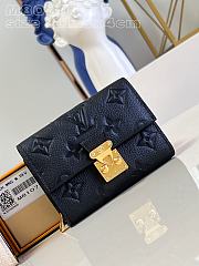 Louis Vuitton LV Métis Compact Wallet Black 11.5 x 8.5 x 4 cm - 1