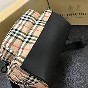 Burberry Check-print Backpack 30x14x42cm - 6