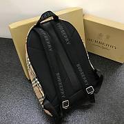 Burberry Check-print Backpack 30x14x42cm - 4