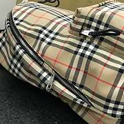 Burberry Check-print Backpack 30x14x42cm - 2