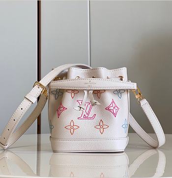 Louis Vuitton LV Nano Noe White 13x16x10cm