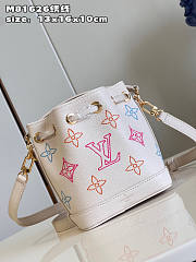 Louis Vuitton LV Nano Noe White 13x16x10cm - 4