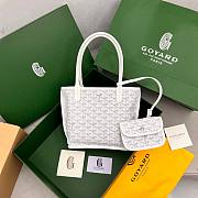 Goyard Mini Anjou Tote White Bag 20x20x10cm - 1