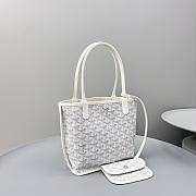 Goyard Mini Anjou Tote White Bag 20x20x10cm - 5