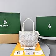 Goyard Mini Anjou Tote White Bag 20x20x10cm - 4