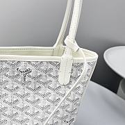 Goyard Mini Anjou Tote White Bag 20x20x10cm - 3