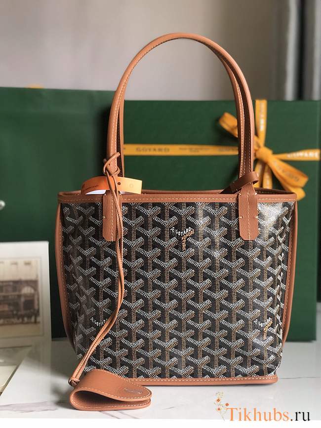 Goyard Anjou Mini Bag Brown 20x20x10cm - 1