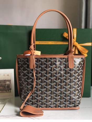 Goyard Anjou Mini Bag Brown 20x20x10cm