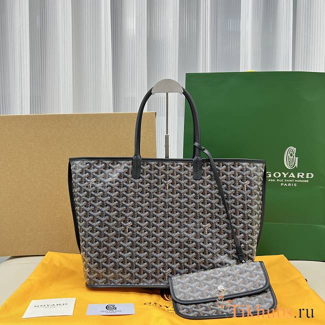 Goyard Anjou PM Bag Black 47x28x15cm - 1