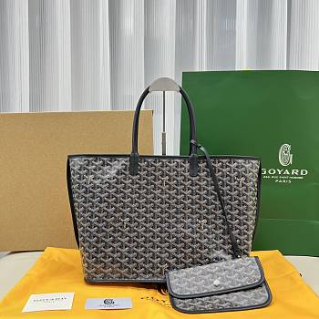 Goyard Anjou PM Bag Black 47x28x15cm