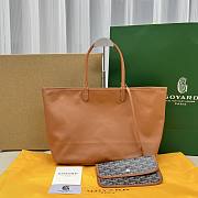 Goyard Anjou PM Bag Tan Black 47x28x15cm - 4