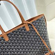 Goyard Anjou PM Bag Tan Black 47x28x15cm - 2