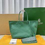 Goyard Anjou PM Bag Tan Green 47x28x15cm - 4