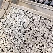 Goyard Anjou PM Bag Tan White 47x28x15cm - 5