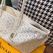 Goyard Anjou PM Bag Tan White 47x28x15cm - 3