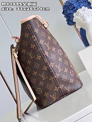 LV Neverfull MM Beige 32x29x17cm - 3