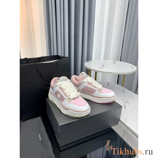 Amiri MA-1 Sneakers White And Pink - 1