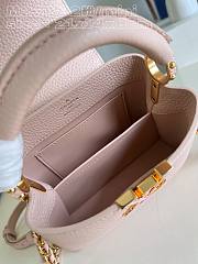 Louis Vuitton LV Capucines Milky Way Pink 21x14x8cm - 2