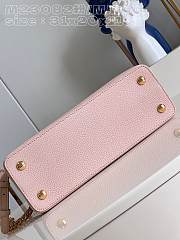 Louis Vuitton LV Capucines MM Milky Way Pink 31.5x20x11cm - 4