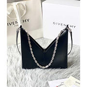 Givenchy Small Cut Out Black Bag With Chain 27x27x6cm - 2