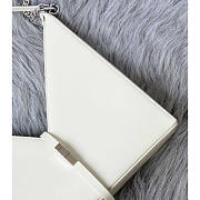 Givenchy Small Cut Out White Bag With Chain 27x27x6cm - 3