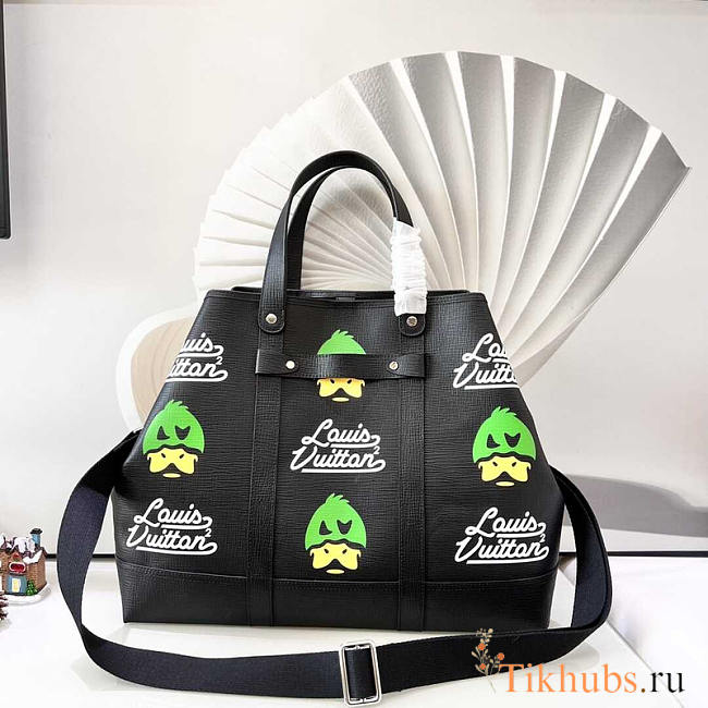 Louis Vuitton x Nigo Tote Journey Black 60 x 37 x 15.5 cm - 1