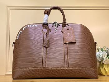 Louis Vuitton LV Alma Travel GM Cognac 64 x 42 x 22 cm