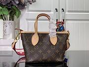 Louis Vuitton LV Neverfull BB Peony Pink 24x9x14cm - 4