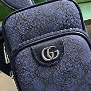 Gucci Ophidia GG Mini Bag Blue Black 18x12x6.9cm - 2