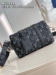 Louis Vuitton LV City Keepall Grey Charcoal 27 x 17 x 13 cm - 4