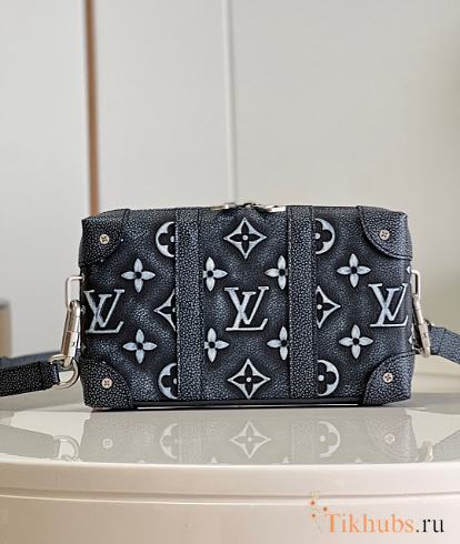 Louis Vuitton LV Soft Trunk Grey Charcoal 22.5 x 14 x 5 cm - 1